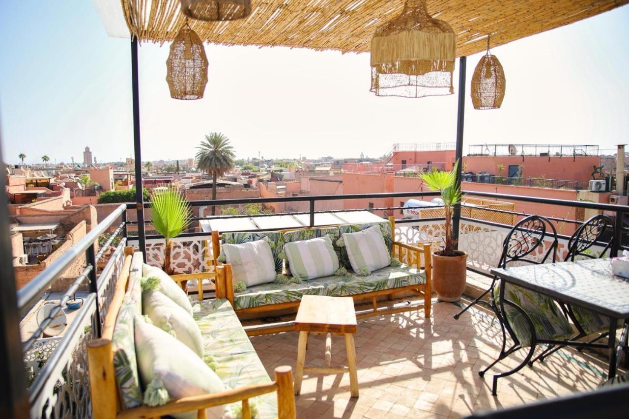 Riad & Spa Sous Le Soleil Chez Jerome Et Pamela Ch Marrakchi Marraquexe Exterior foto